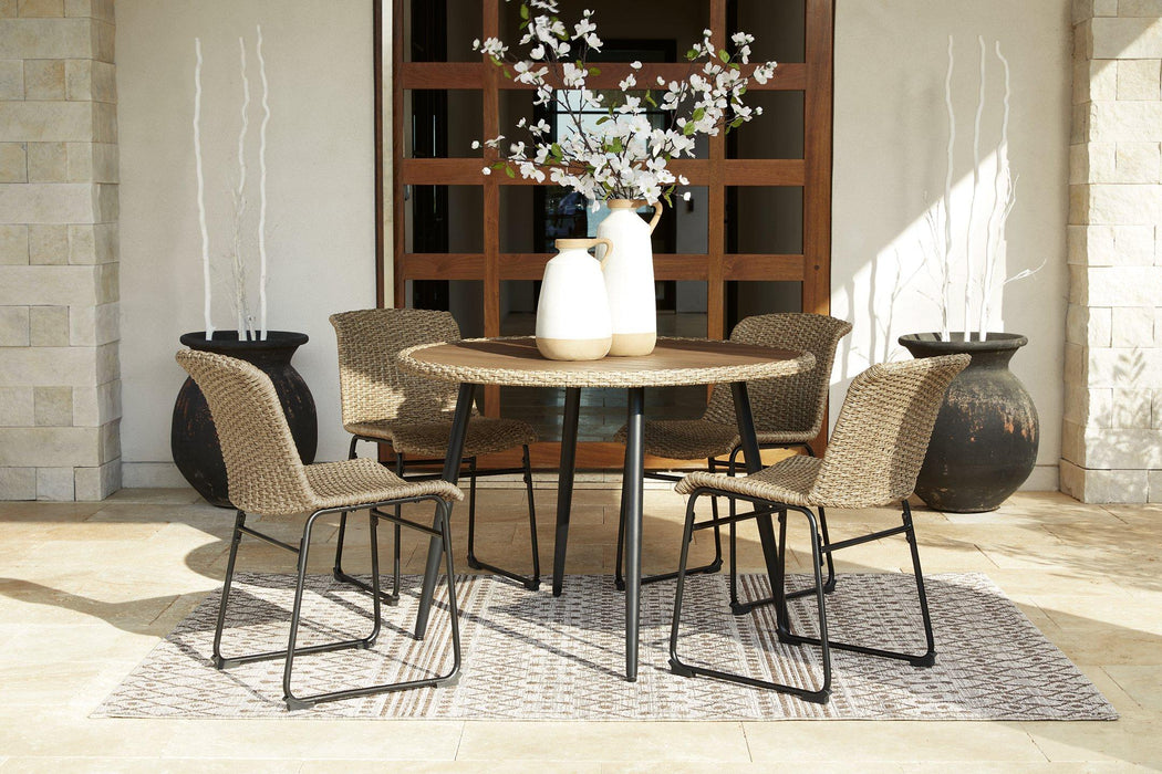Amaris Outdoor Dining Set - Carl's Furniture (Garden City, KS)