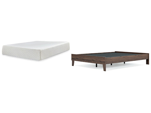 Calverson Bed and Mattress Set - Carl's Furniture (Garden City, KS)