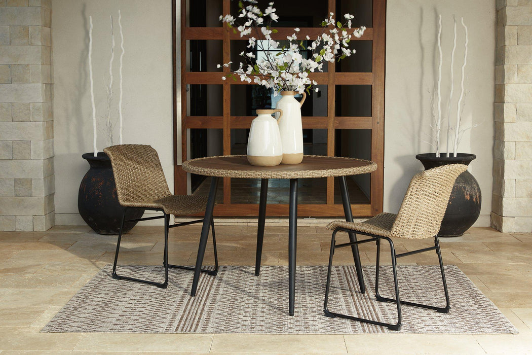 Amaris Outdoor Dining Set - Carl's Furniture (Garden City, KS)