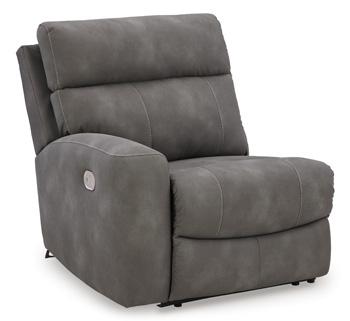Next-Gen DuraPella Power Reclining Sectional Loveseat - Carl's Furniture (Garden City, KS)