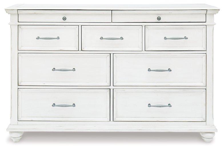 Kanwyn Dresser and Mirror - Carl's Furniture (Garden City, KS)