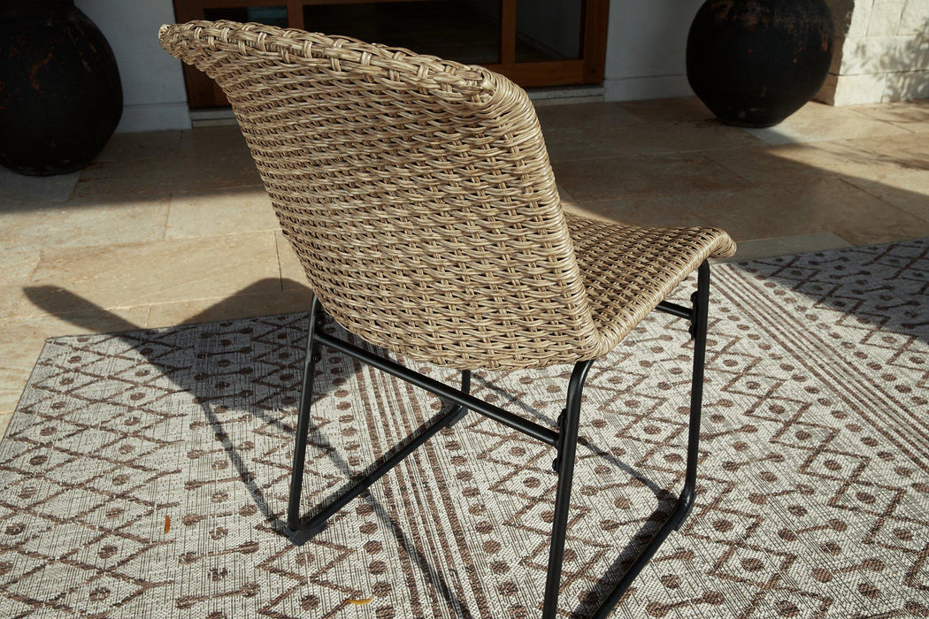 Amaris Outdoor Dining Chair (Set of 2) - Carl's Furniture (Garden City, KS)