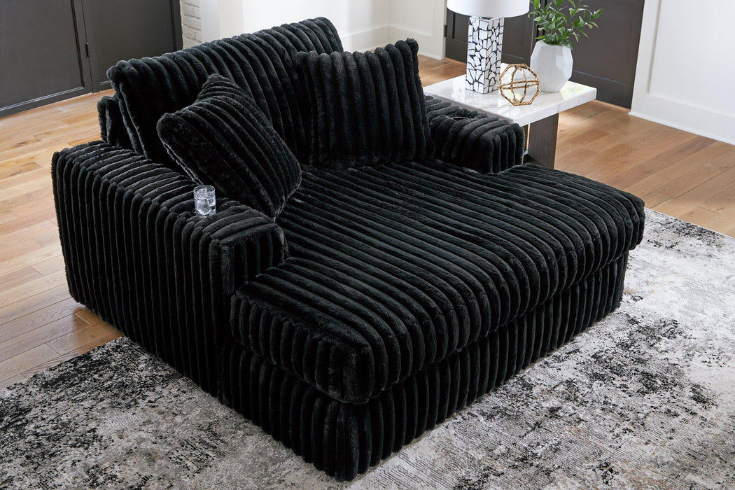 Midnight-Madness Oversized Chaise - Carl's Furniture (Garden City, KS)
