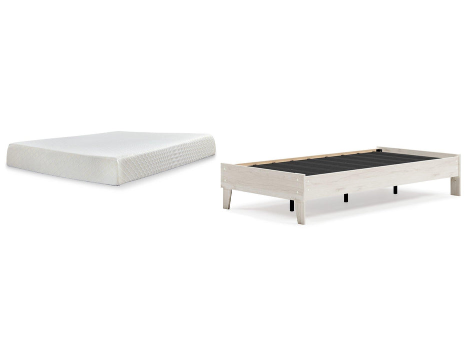 Socalle Bed and Mattress Set - Carl's Furniture (Garden City, KS)
