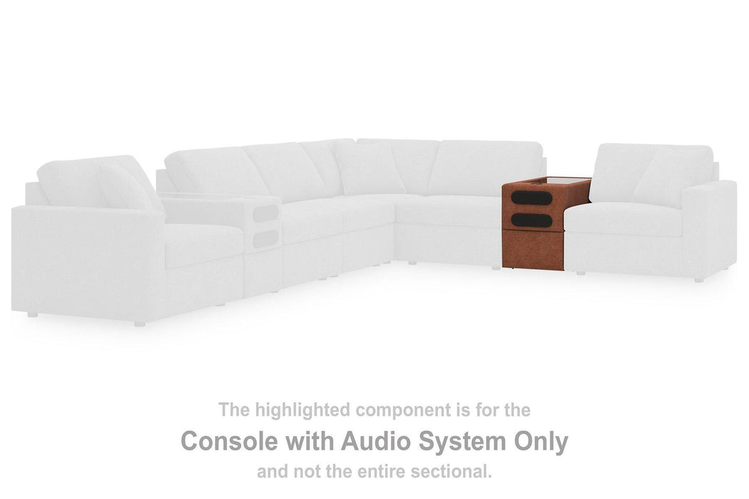 Modmax Balanced Sectional with Audio and Storage Consoles - Carl's Furniture (Garden City, KS)