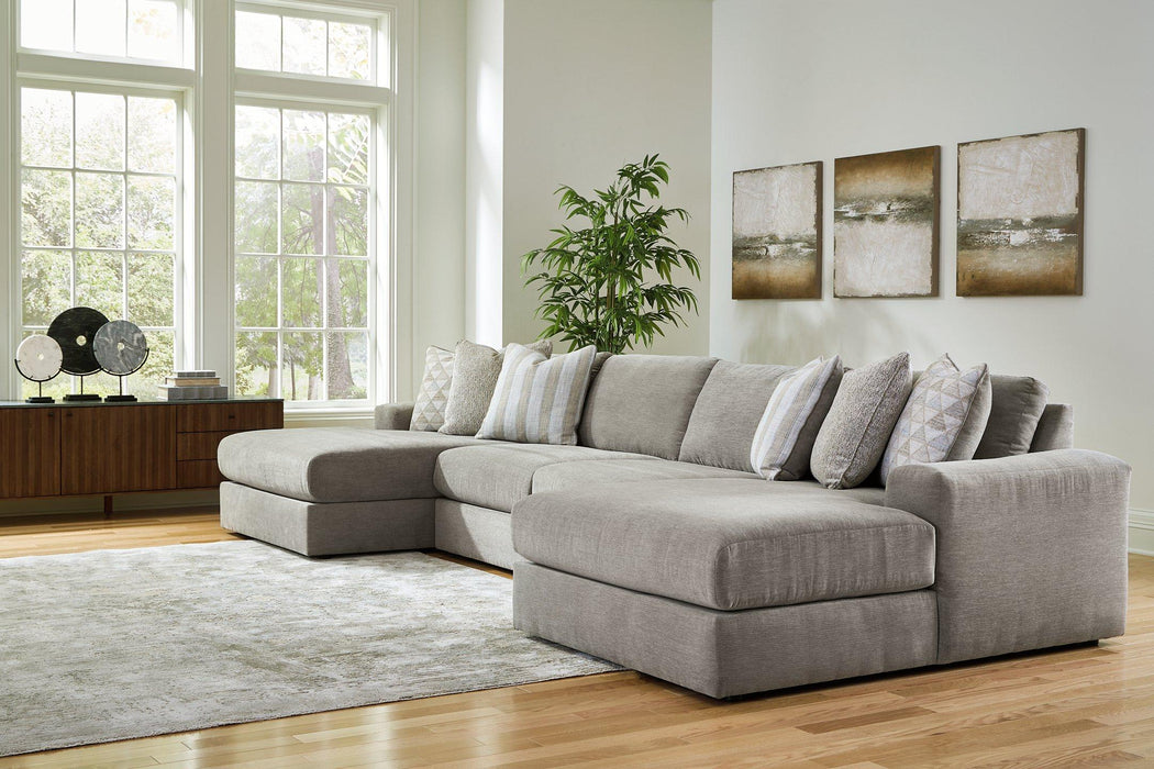 Avaliyah Double Chaise Sectional - Carl's Furniture (Garden City, KS)