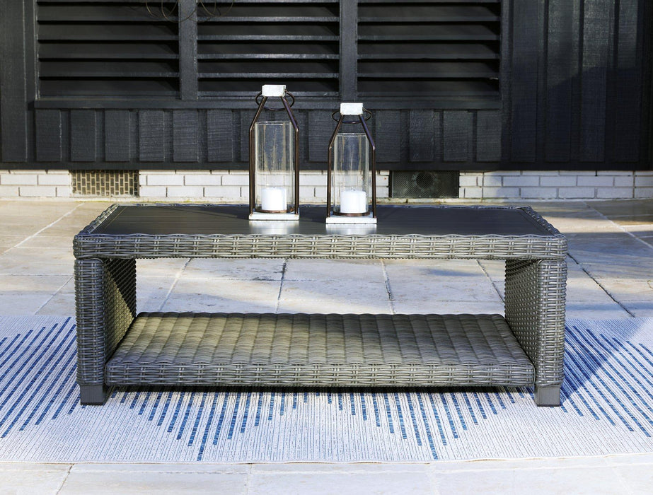 Elite Park Outdoor Occasional Table Set - Carl's Furniture (Garden City, KS)