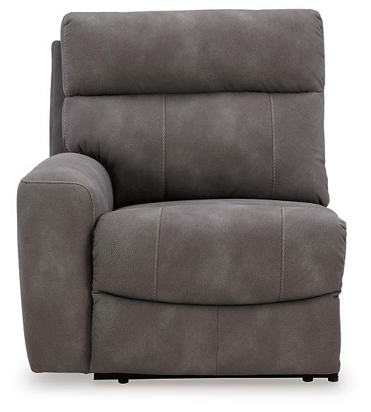 Next-Gen DuraPella Power Reclining Sectional Loveseat - Carl's Furniture (Garden City, KS)