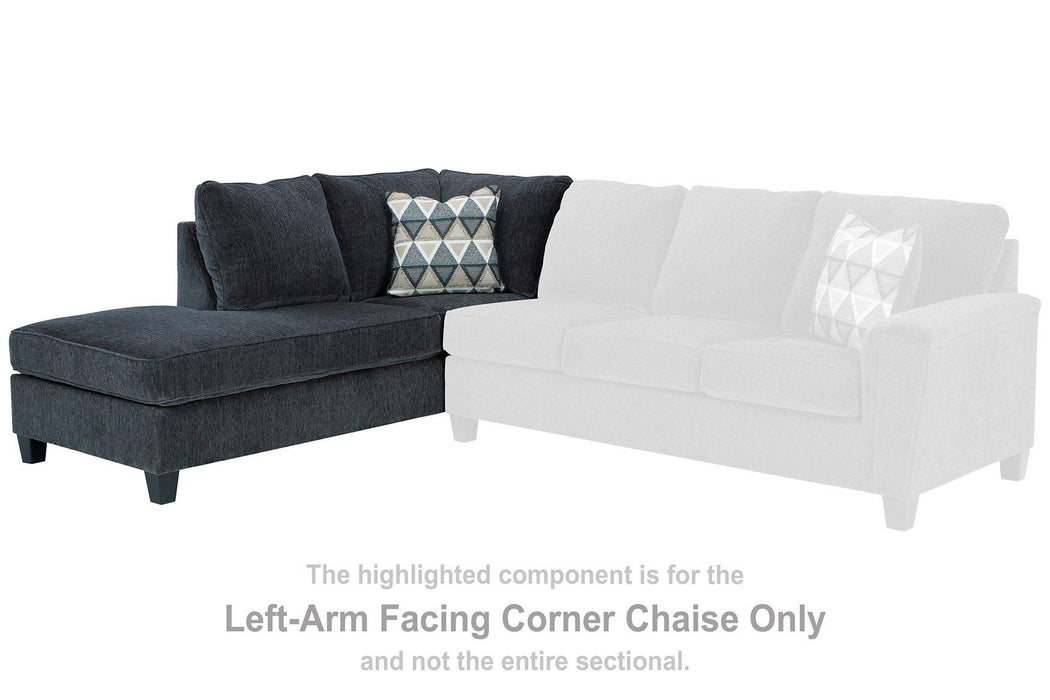 Abinger 2-Piece Sectional with Chaise - Carl's Furniture (Garden City, KS)