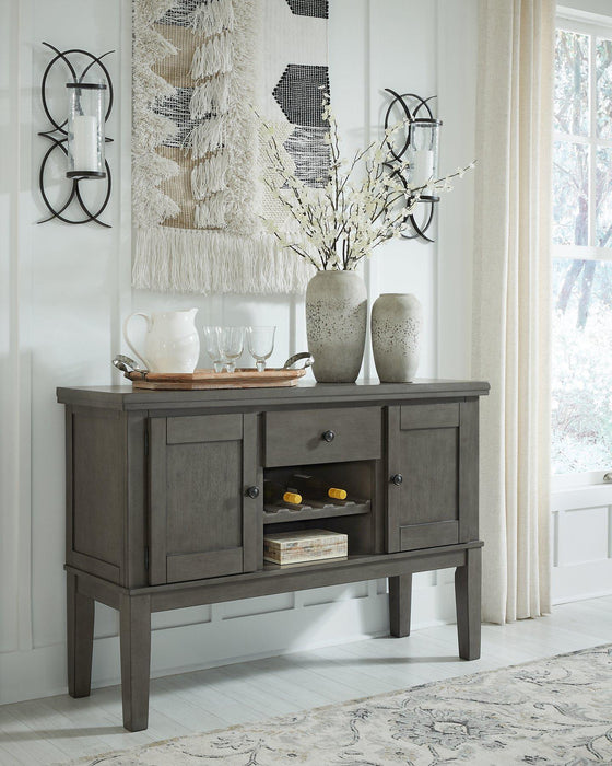 Hallanden Dining Room Set - Carl's Furniture (Garden City, KS)