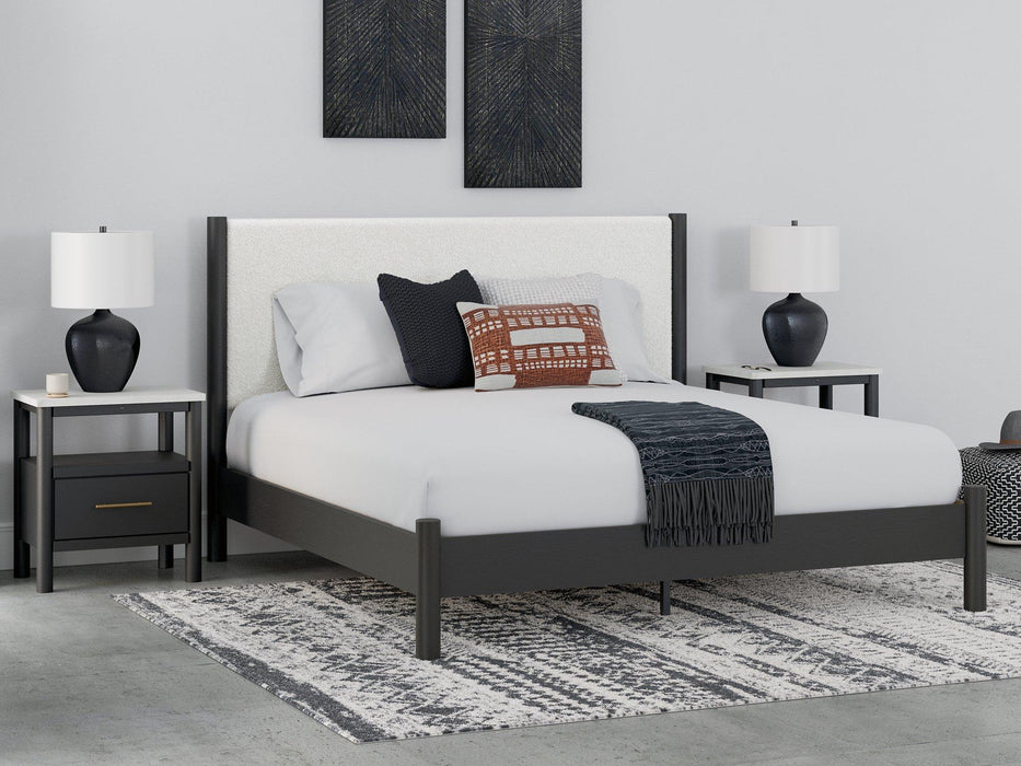 Cadmori Upholstered Bed - Carl's Furniture (Garden City, KS)