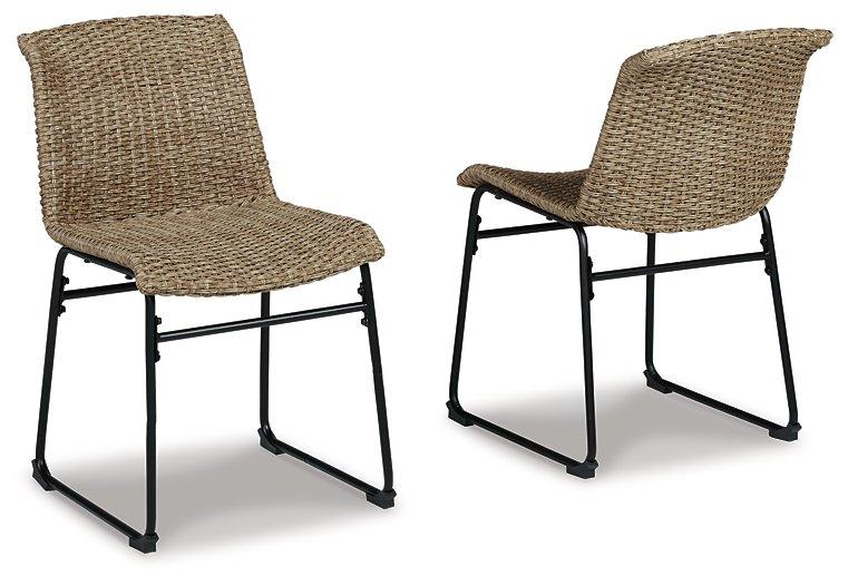 Amaris Outdoor Dining Chair (Set of 2) - Carl's Furniture (Garden City, KS)