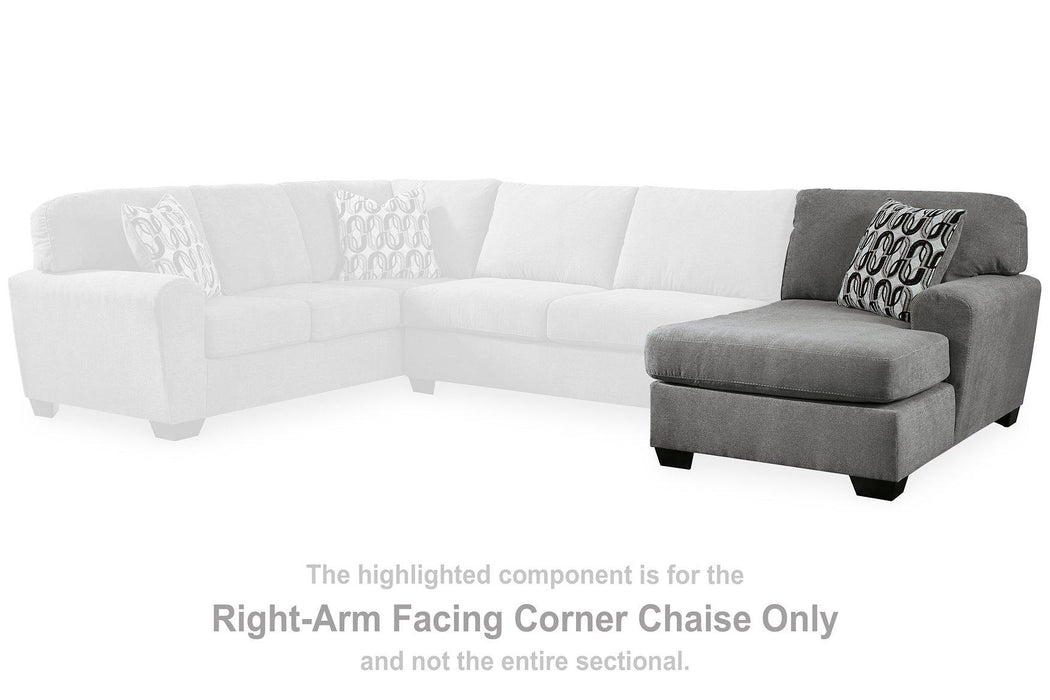 Birkdale Court Sectional with Chaise - Carl's Furniture (Garden City, KS)