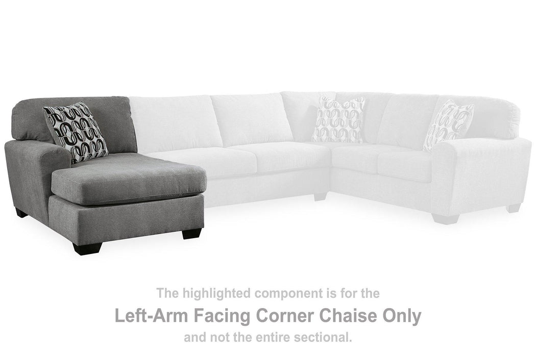 Birkdale Court Sectional with Chaise - Carl's Furniture (Garden City, KS)