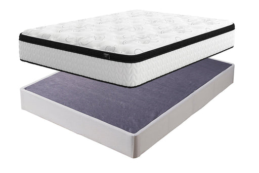 Chime 12 Inch Hybrid Mattress Package - Carl's Furniture (Garden City, KS)
