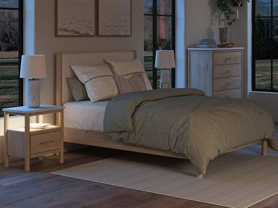 Cadmori Upholstered Bed - Carl's Furniture (Garden City, KS)