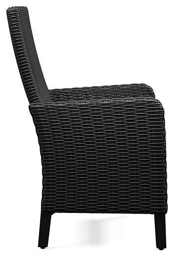 Beachcroft Outdoor Arm Chair with Cushion (Set of 2) - Carl's Furniture (Garden City, KS)