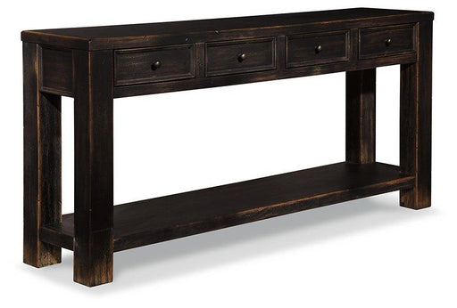 Gavelston Sofa/Console Table - Carl's Furniture (Garden City, KS)
