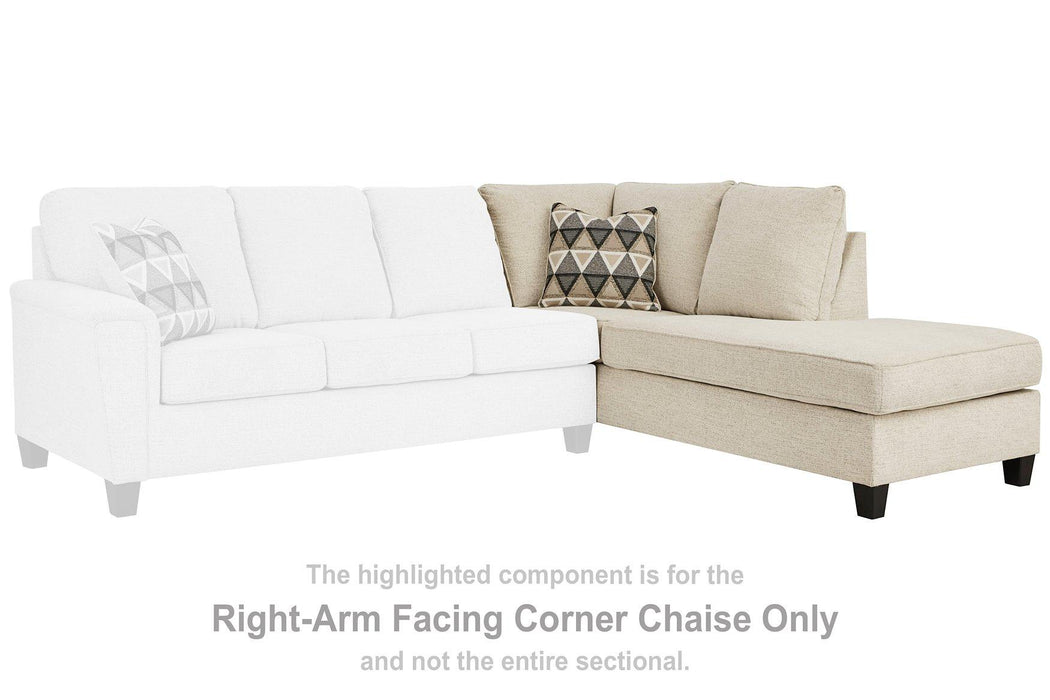 Abinger 2-Piece Sectional with Chaise - Carl's Furniture (Garden City, KS)