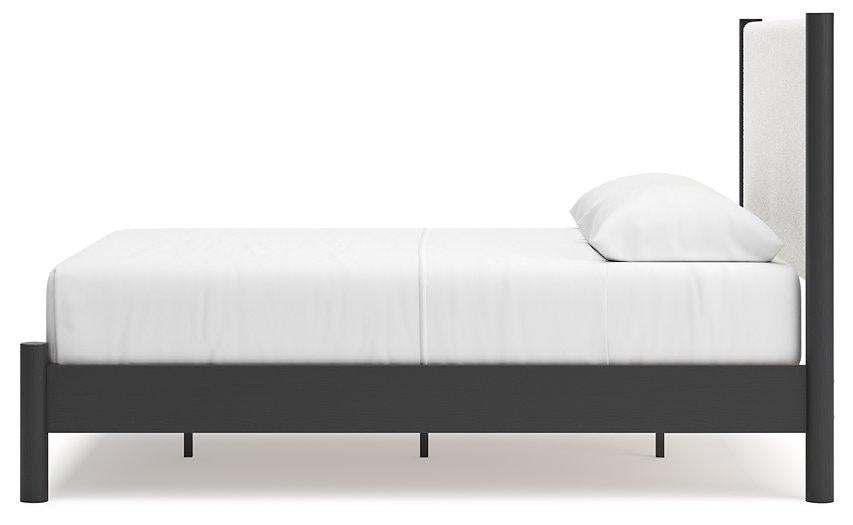 Cadmori Upholstered Bed - Carl's Furniture (Garden City, KS)