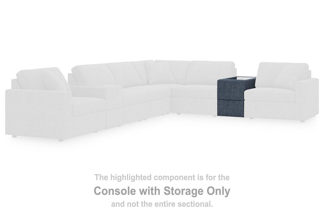 Modmax Balanced Sectional with Audio and Storage Consoles - Carl's Furniture (Garden City, KS)