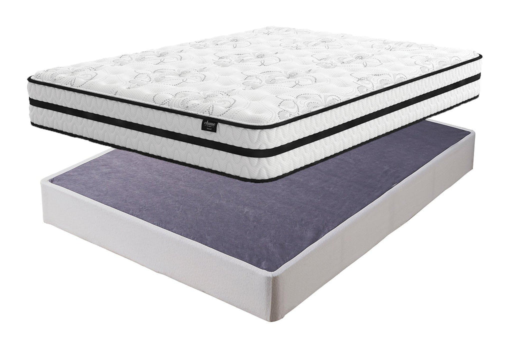 Chime 10 Inch Hybrid Mattress Package - Carl's Furniture (Garden City, KS)