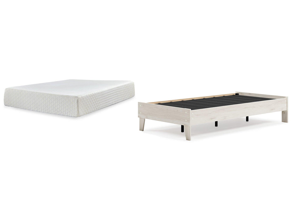 Socalle Bed and Mattress Set - Carl's Furniture (Garden City, KS)