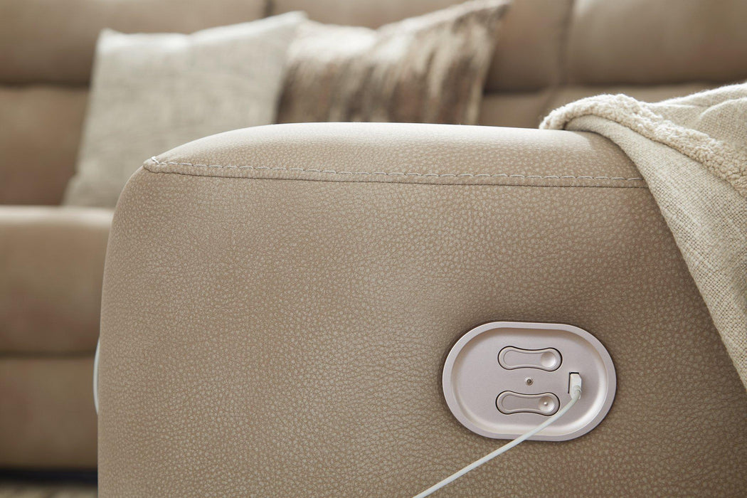 Next-Gen DuraPella Power Reclining Sectional Sofa - Carl's Furniture (Garden City, KS)