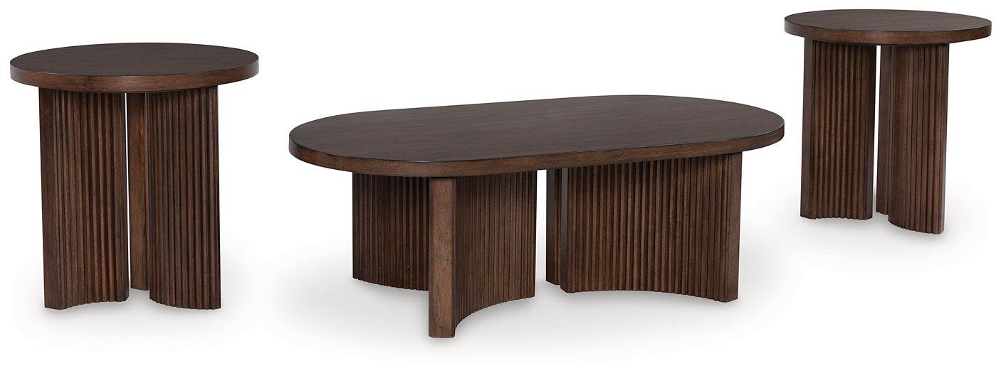 Korestone Occasional Table Set - Carl's Furniture (Garden City, KS)