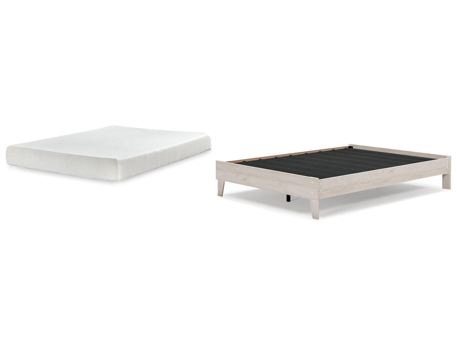 Socalle Bed and Mattress Set - Carl's Furniture (Garden City, KS)