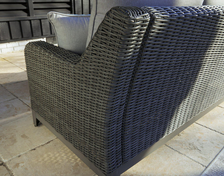 Elite Park Outdoor Loveseat with Cushion - Carl's Furniture (Garden City, KS)