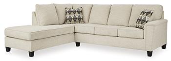 Abinger 2-Piece Sectional with Chaise - Carl's Furniture (Garden City, KS)