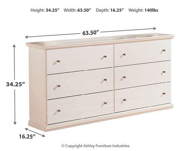 Bostwick Shoals Dresser and Mirror - Carl's Furniture (Garden City, KS)