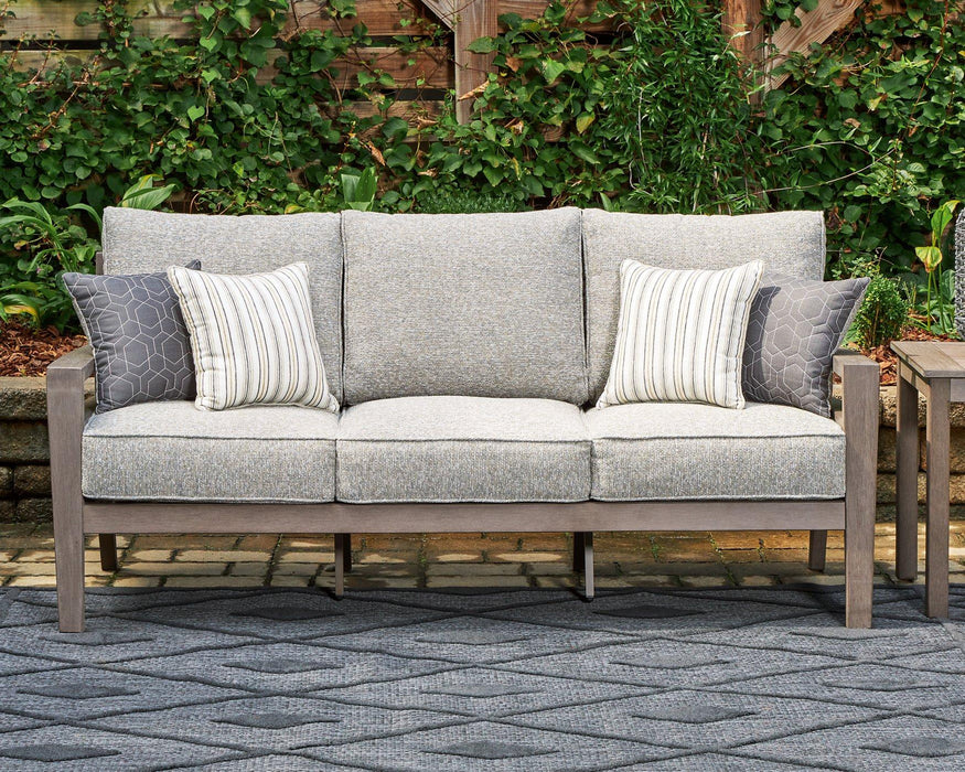Hillside Barn Outdoor Sofa with Cushion - Carl's Furniture (Garden City, KS)