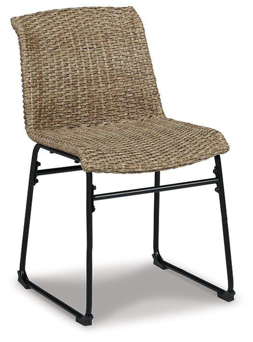 Amaris Outdoor Dining Chair (Set of 2) - Carl's Furniture (Garden City, KS)