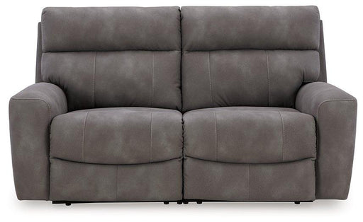 Next-Gen DuraPella Power Reclining Sectional Loveseat - Carl's Furniture (Garden City, KS)