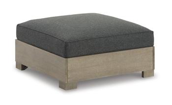 Citrine Park Outdoor Ottoman with Cushion - Carl's Furniture (Garden City, KS)
