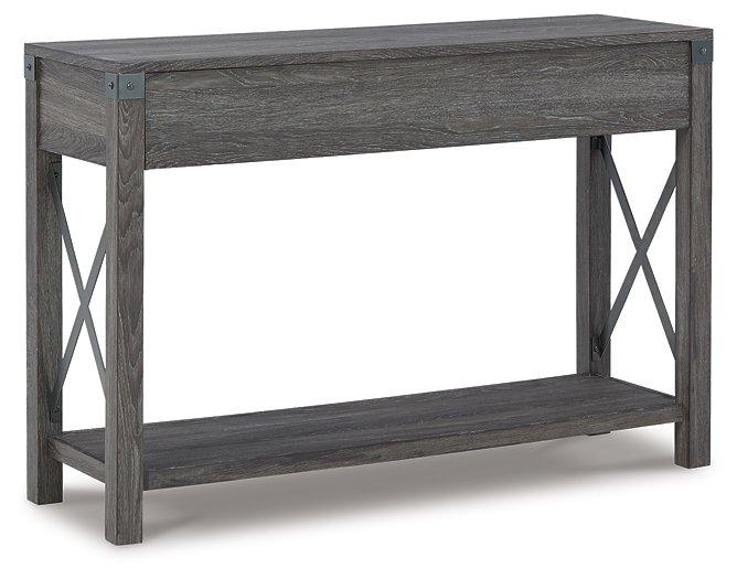 Freedan Sofa/Console Table - Carl's Furniture (Garden City, KS)