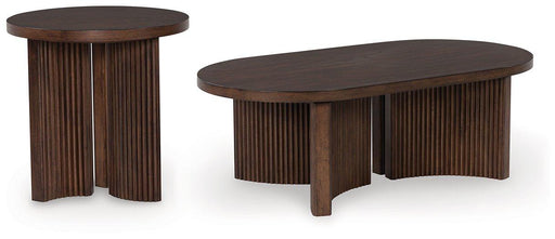 Korestone Occasional Table Set - Carl's Furniture (Garden City, KS)