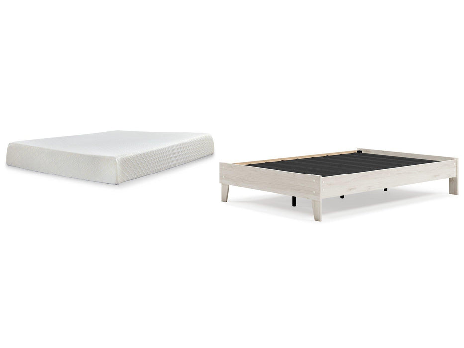 Socalle Bed and Mattress Set - Carl's Furniture (Garden City, KS)