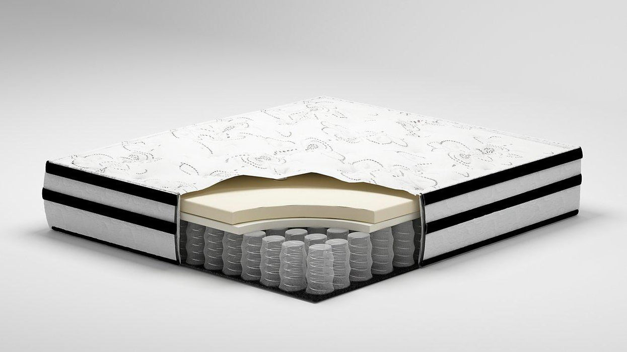 Chime 10 Inch Hybrid Mattress in a Box - Carl's Furniture (Garden City, KS)