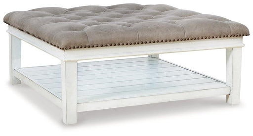 Kanwyn Upholstered Ottoman Coffee Table - Carl's Furniture (Garden City, KS)