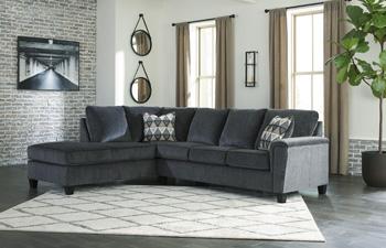 Abinger 2-Piece Sectional with Chaise - Carl's Furniture (Garden City, KS)