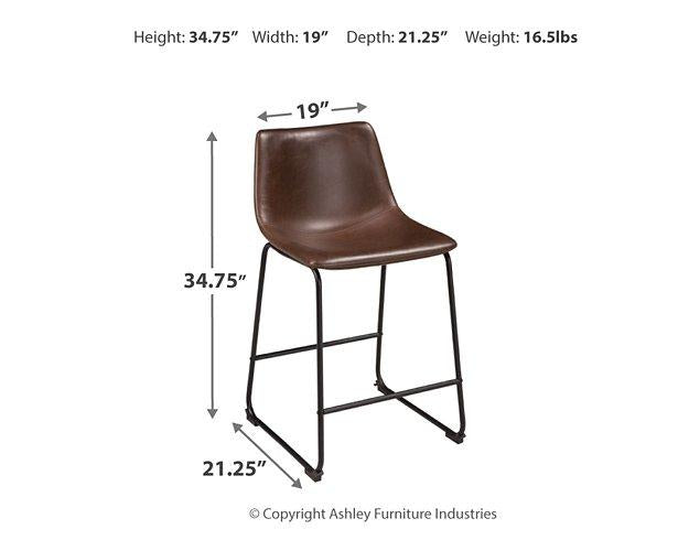 Centiar Counter Height Bar Stool - Carl's Furniture (Garden City, KS)