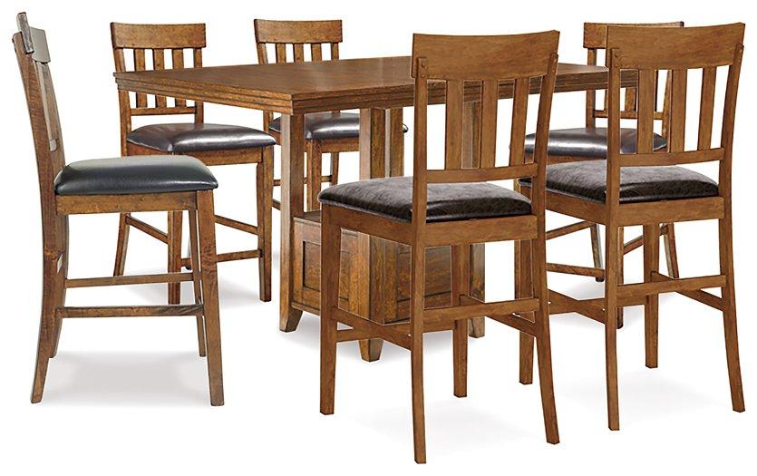 Ralene Counter Height Dining Set - Carl's Furniture (Garden City, KS)