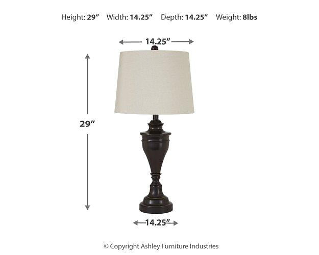 Darlita Table Lamp (Set of 2) - Carl's Furniture (Garden City, KS)