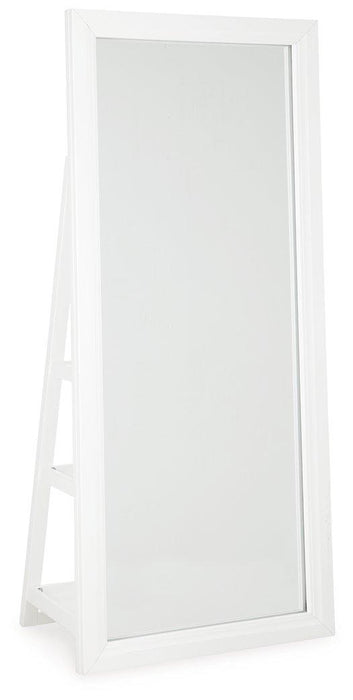 Evesen Floor Standing Mirror/Storage - Carl's Furniture (Garden City, KS)