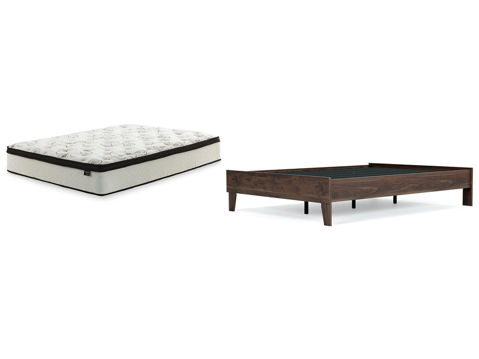 Calverson Bed and Mattress Set - Carl's Furniture (Garden City, KS)