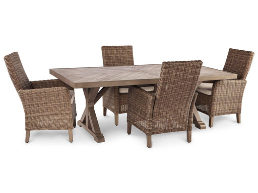Beachcroft Outdoor Dining Set - Carl's Furniture (Garden City, KS)