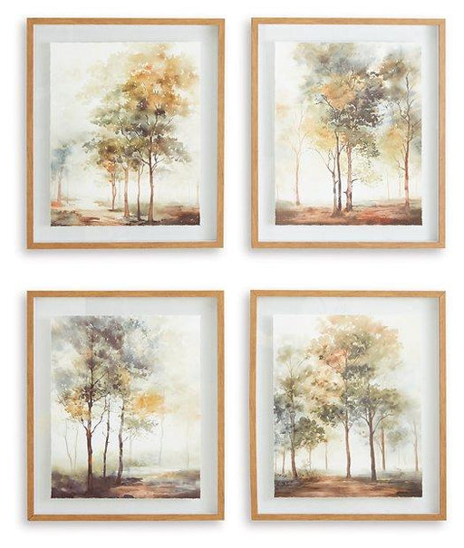Bryneford Wall Art (Set of 4) - Carl's Furniture (Garden City, KS)